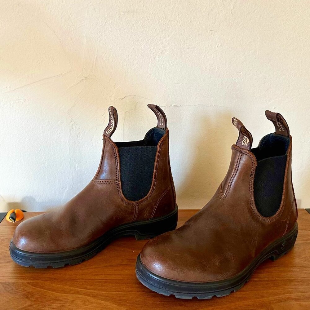 Blundstone Boots 6 USA AUS size 3 antique brown